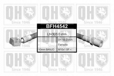 QUINTON HAZELL bfh4542 -  Тормозной шланг